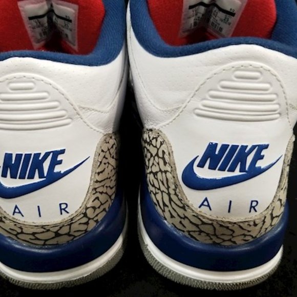 Jordan retro 3 True Blue size 7 GS main image 4